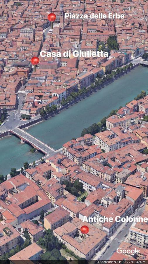 Antiche Colonne Suite Verona Eksteriør billede